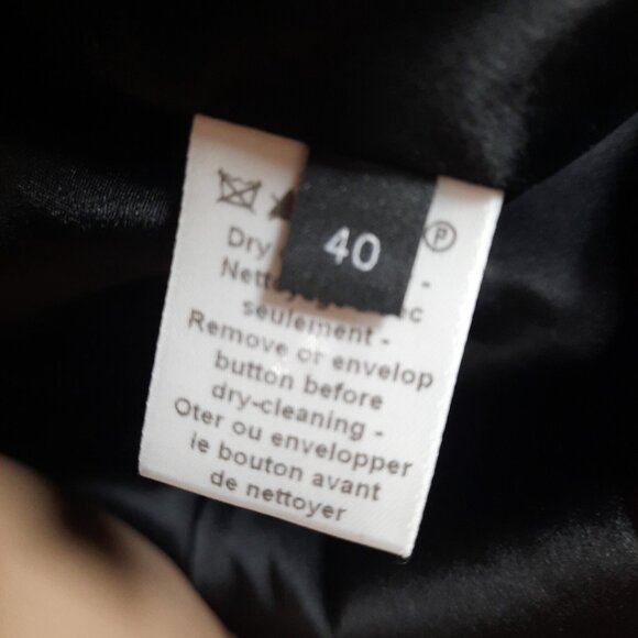 Joseph Red Wool Long Coat single Breasted Size EUR 40 US 8 Knee Length France - Picture 13 of 15